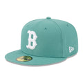 Boston Red Sox MLB City Connect Pastel Green 59FIFTY Fitted Cap-klyvox