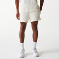 New Era Waffle Open White Shorts-klyvox