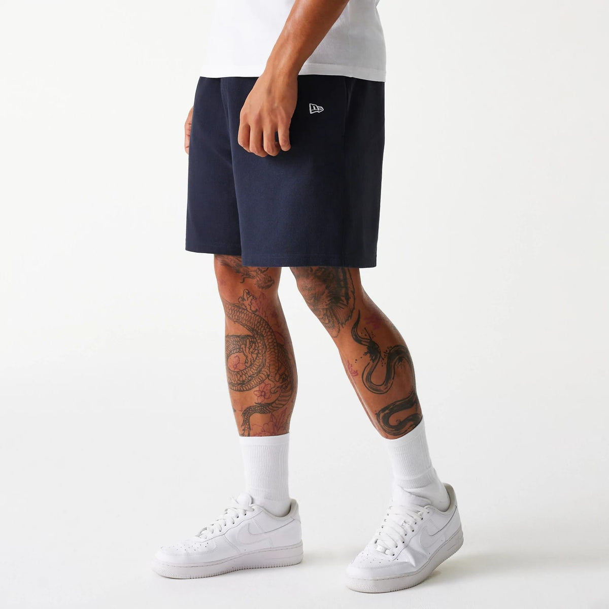 New York Yankees MLB Pique Navy Shorts-klyvox