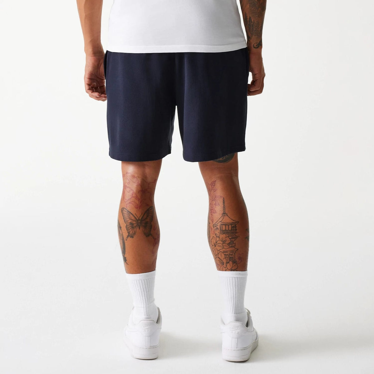 New York Yankees MLB Pique Navy Shorts-klyvox