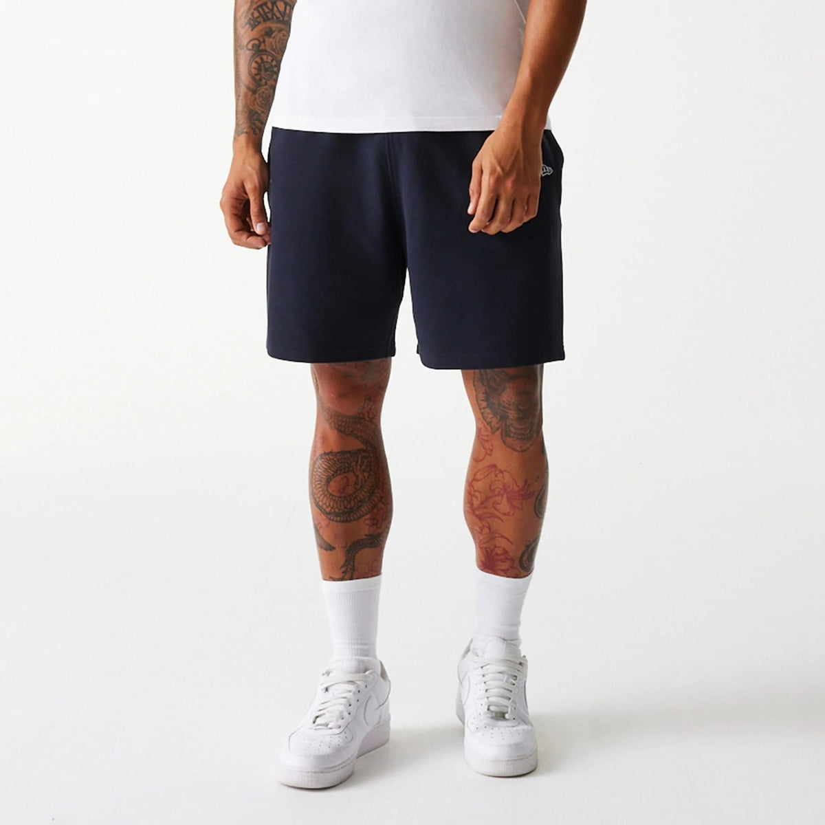 New York Yankees MLB Pique Navy Shorts-klyvox