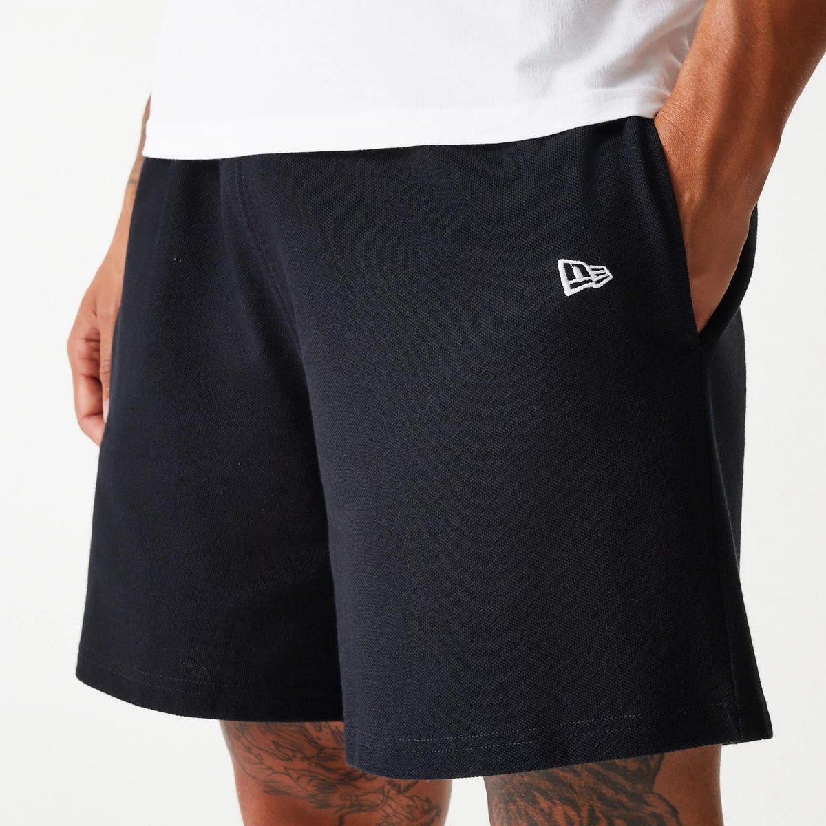 LA Dodgers MLB Pique Black Shorts-klyvox