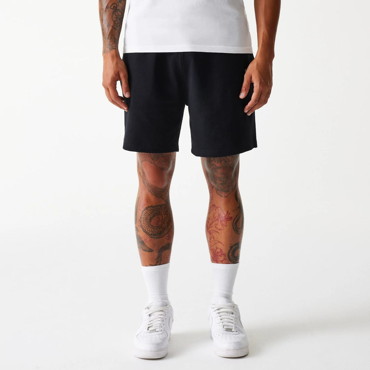 LA Dodgers MLB Pique Black Shorts-klyvox