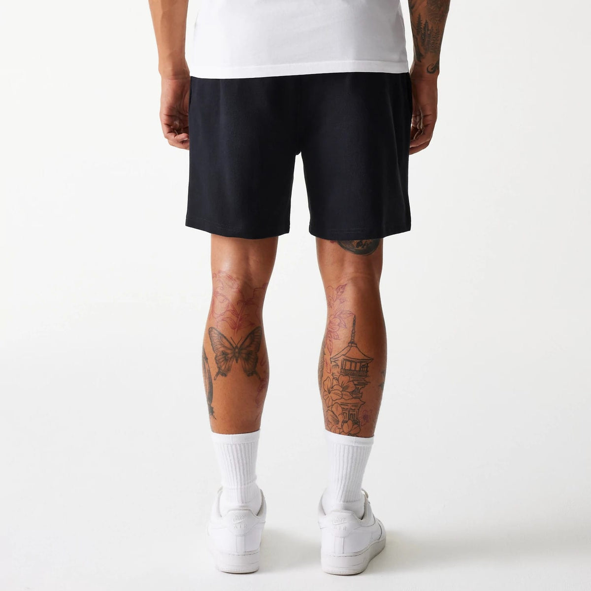 LA Dodgers MLB Pique Black Shorts-klyvox