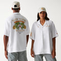 New York Yankees MLB Graphic White Revere Short Sleeve Shirt-klyvox