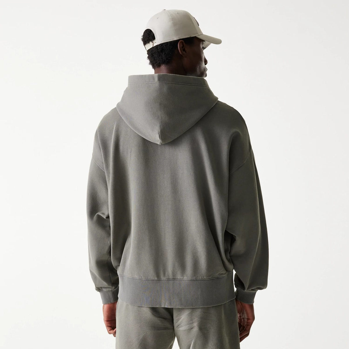 LA Lakers NBA Washed Grey Full Zip Hoodie-klyvox