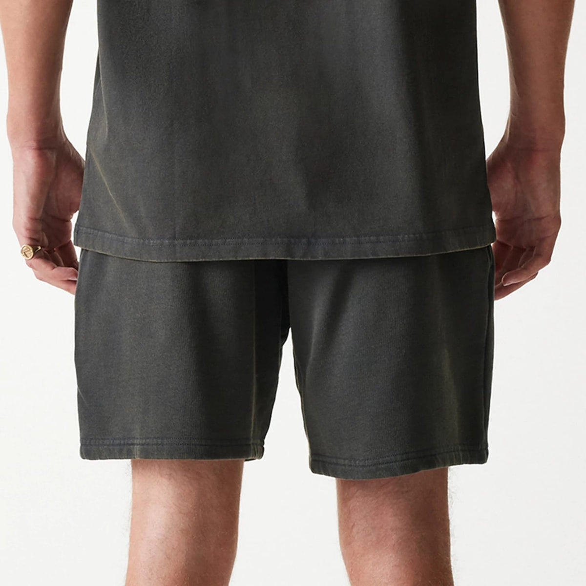 Chicago Bulls NBA Washed Grey Shorts-klyvox