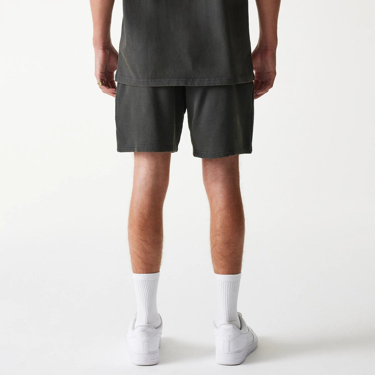 Chicago Bulls NBA Washed Grey Shorts-klyvox