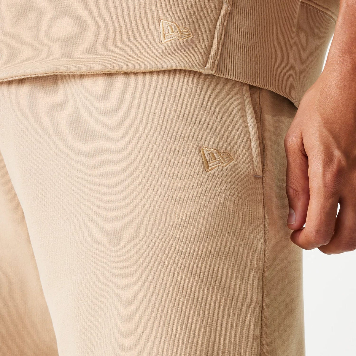 Chicago Bulls NBA Washed Beige Shorts-klyvox