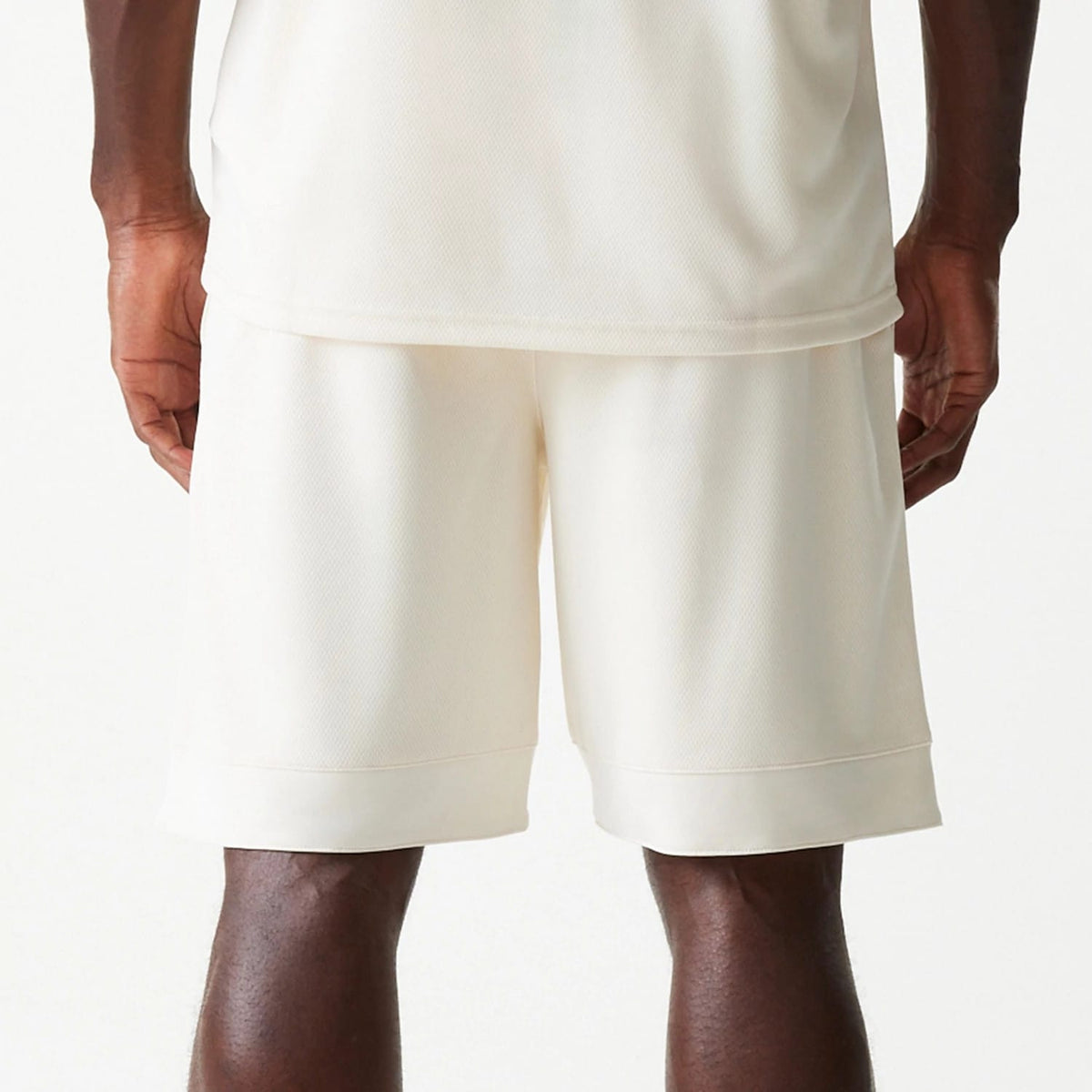 LA Lakers NBA Tonal Open White Mesh Shorts-klyvox