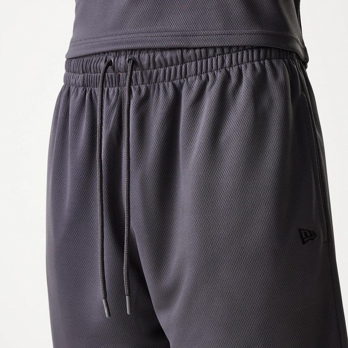 Chicago Bulls NBA Tonal Dark Grey Mesh Shorts-klyvox