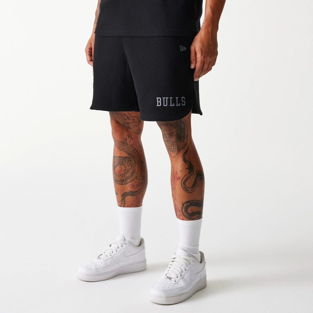 Chicago Bulls NBA Waffle Black Shorts-klyvox