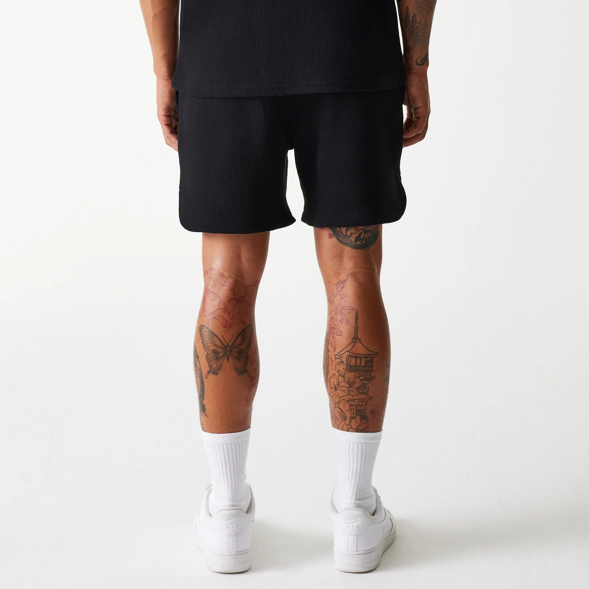 Chicago Bulls NBA Waffle Black Shorts-klyvox
