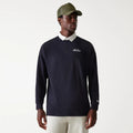 New Era Navy Oversized Rugby Shirt-klyvox