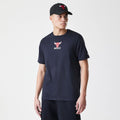 Chicago Bulls NBA Logo Black T-Shirt-klyvox