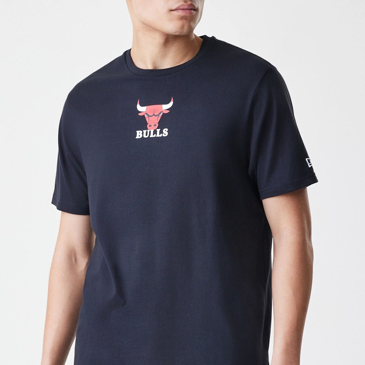 Chicago Bulls NBA Logo Black T-Shirt-klyvox
