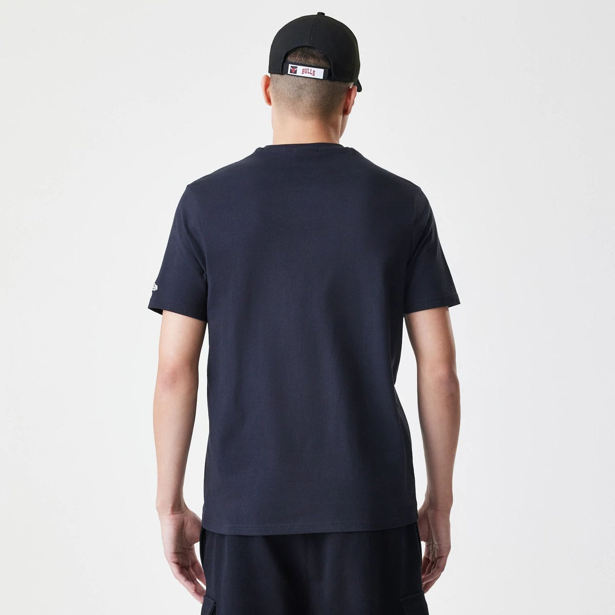 Chicago Bulls NBA Logo Black T-Shirt-klyvox