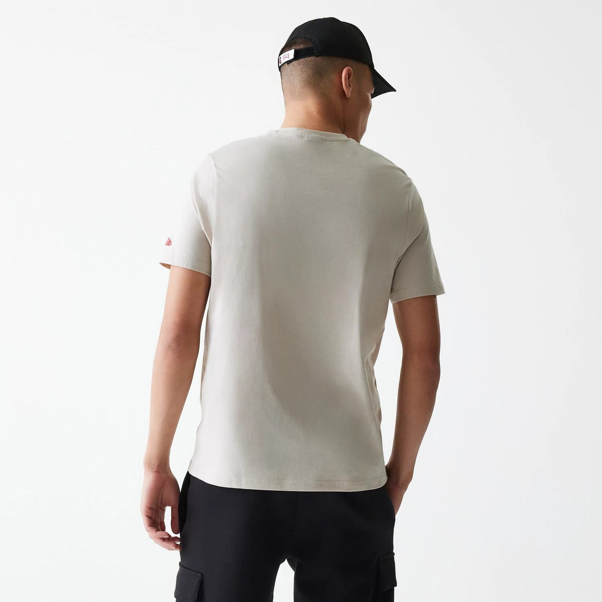 Chicago Bulls NBA Logo Cream T-Shirt-klyvox