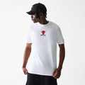 Chicago Bulls NBA Logo White T-Shirt-klyvox