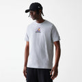 LA Lakers NBA Logo Grey T-Shirt-klyvox