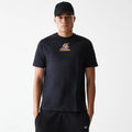 LA Lakers NBA Logo Black T-Shirt-klyvox