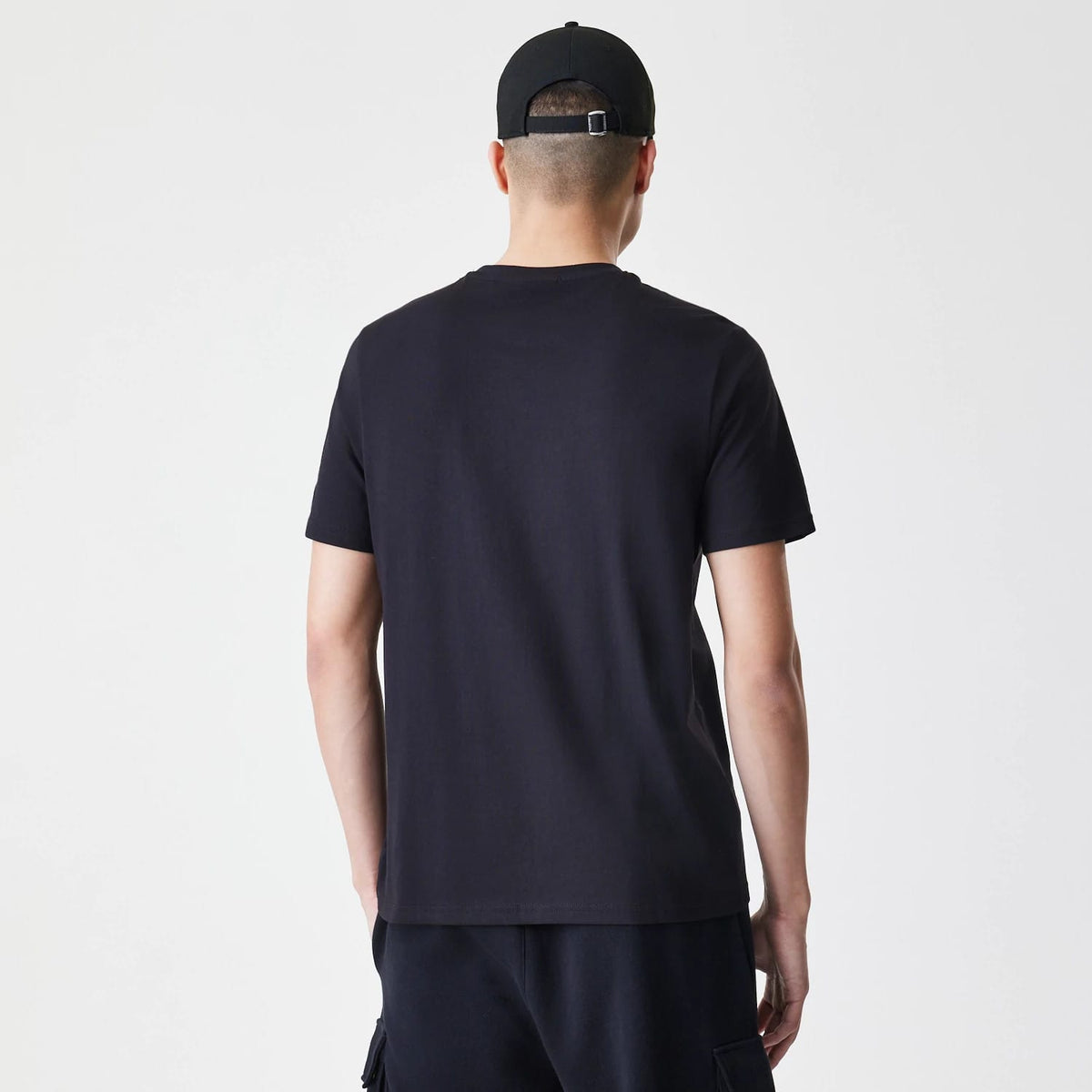 New York Yankees MLB Logo Black T-Shirt-klyvox