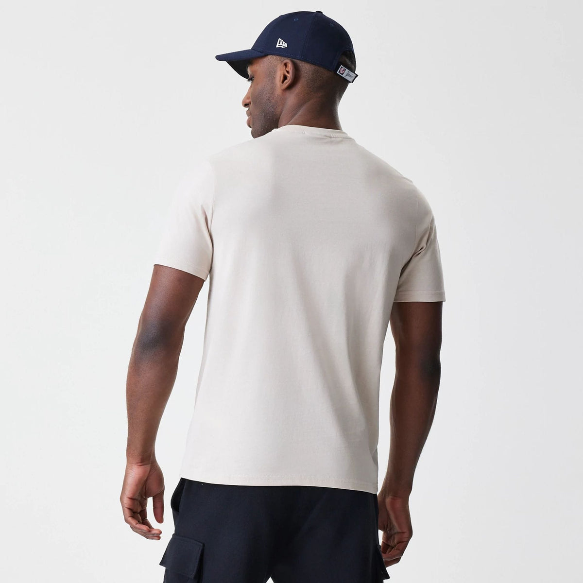 New York Yankees MLB Logo Cream T-Shirt-klyvox