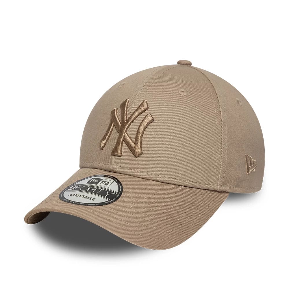 New York Yankees MLB League Essential Pastel Brown 9FORTY Adjustable Cap-klyvox