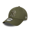 New York Yankees MLB Outline Dark Green 9FORTY Adjustable Cap-klyvox
