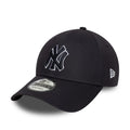 New York Yankees MLB Outline Navy 9FORTY Adjustable Cap-klyvox
