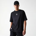 New York Yankees MLB League Essential Black Oversized T-Shirt-klyvox