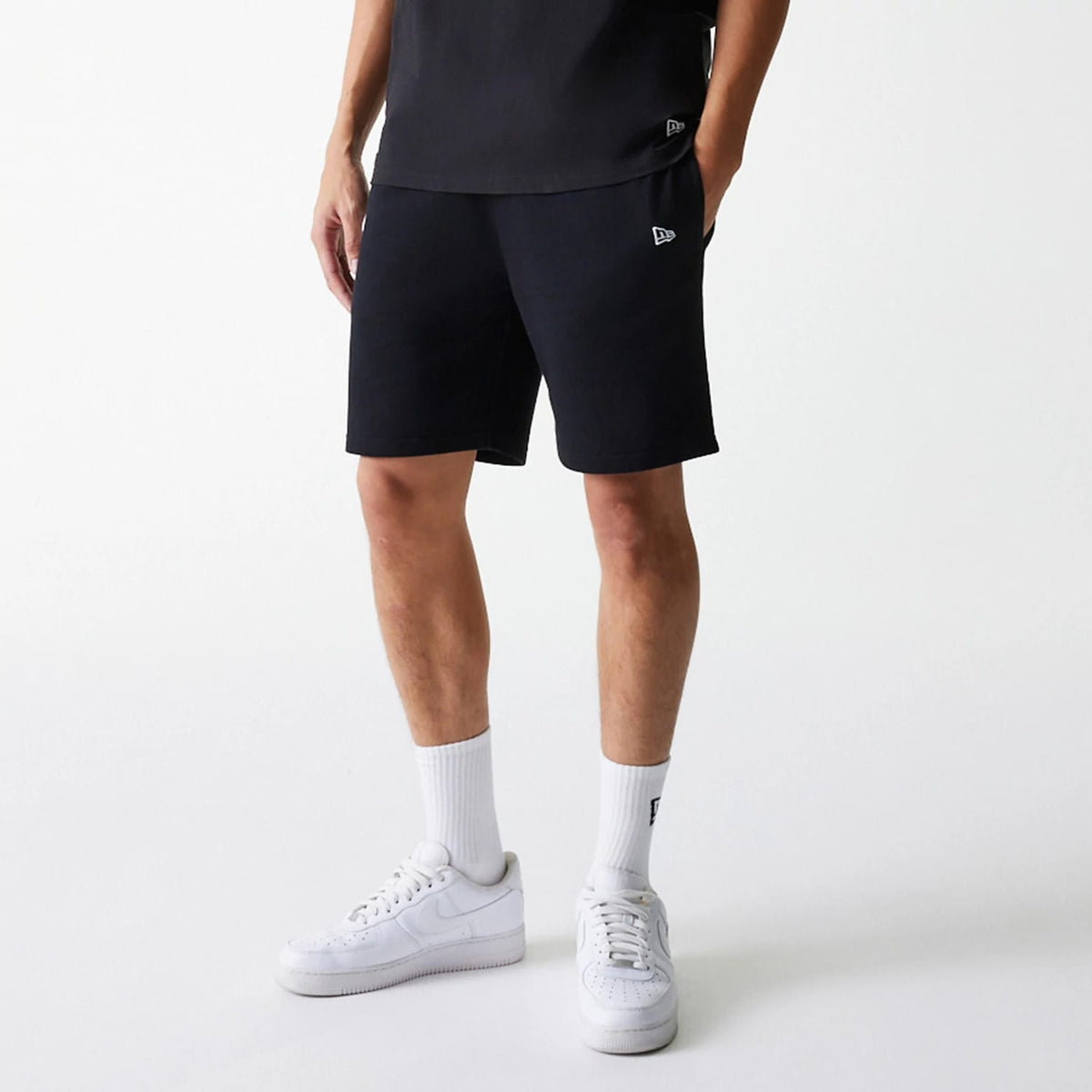 New York Yankees MLB League Essential Midi Black Shorts-klyvox