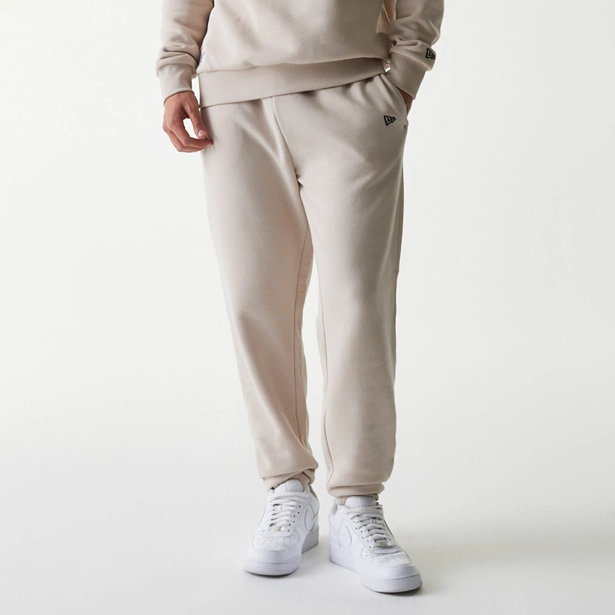 New York Yankees MLB League Essential Cream Joggers-klyvox