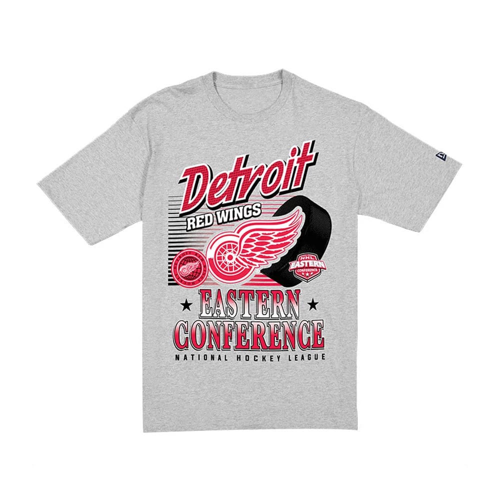 Detroit Red Wings NHL Sport Classic Grey T-Shirt-klyvox