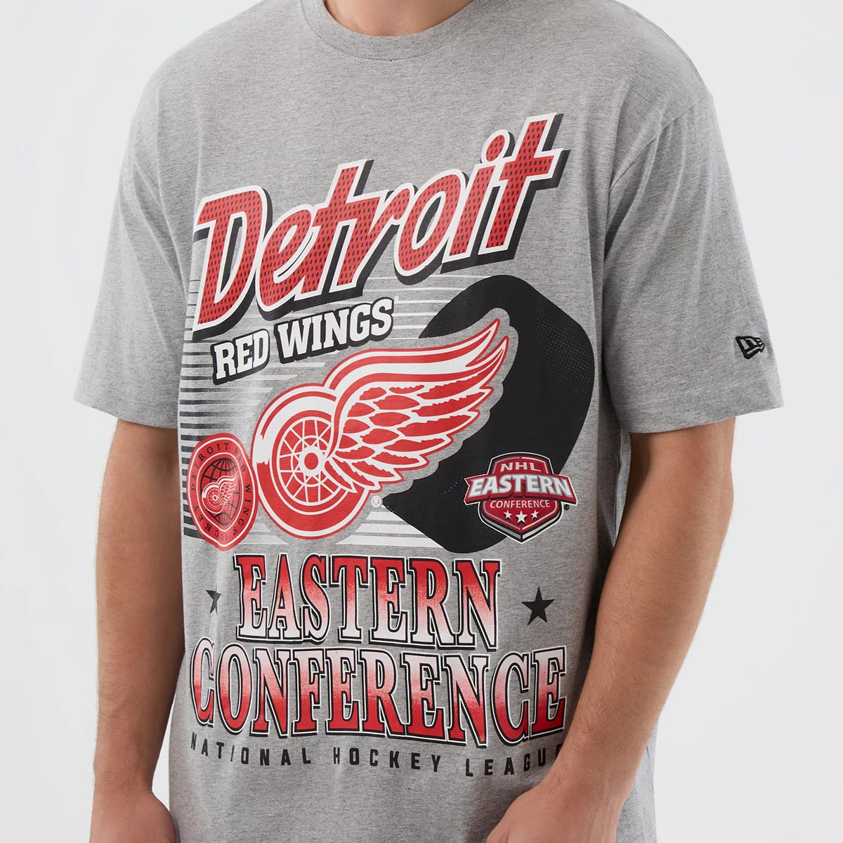 Detroit Red Wings NHL Sport Classic Grey T-Shirt-klyvox