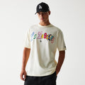 LA Dodgers MLB Life Graphic Cream T-Shirt-klyvox