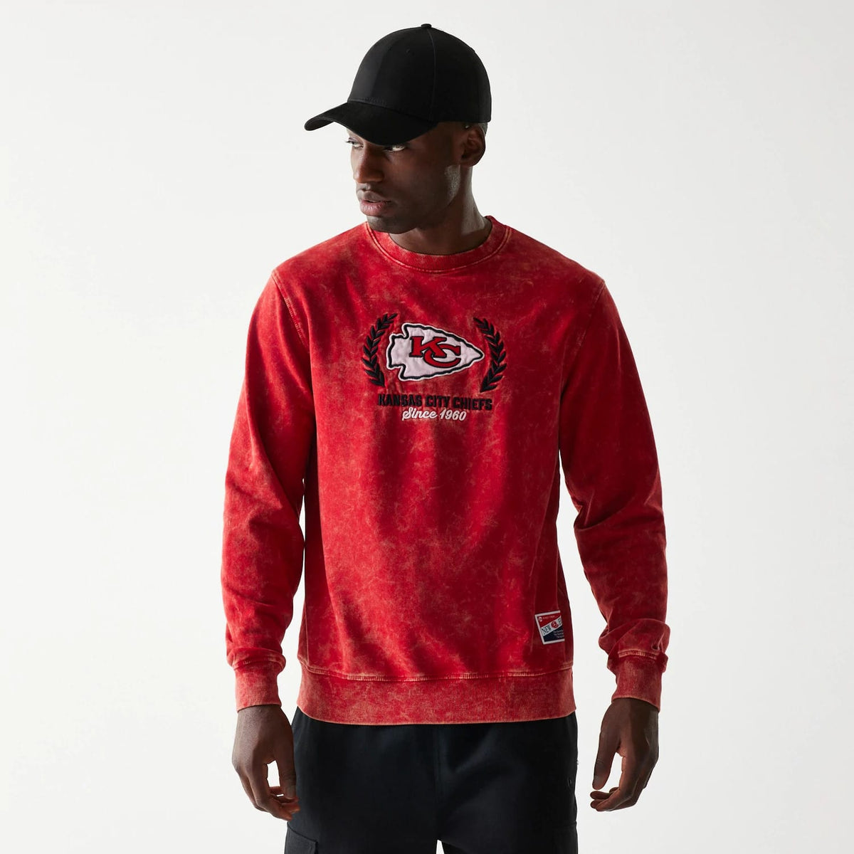 Kansas City Chiefs NFL Throwback Red Crew Neck Sweater-klyvox