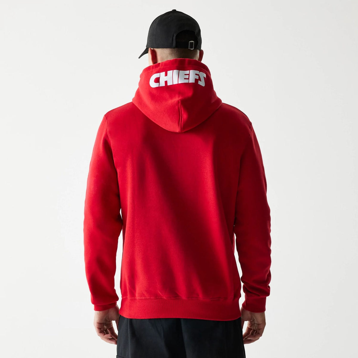 Kansas City Chiefs NFL Throwback Red Pullover Hoodie-klyvox