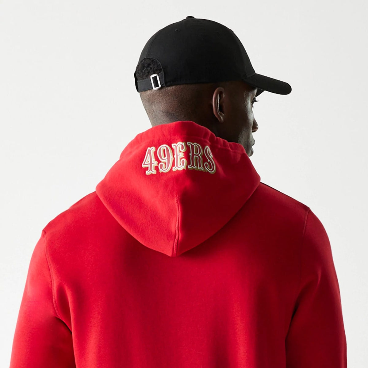 San Francisco 49ers NFL Throwback Red Pullover Hoodie-klyvox
