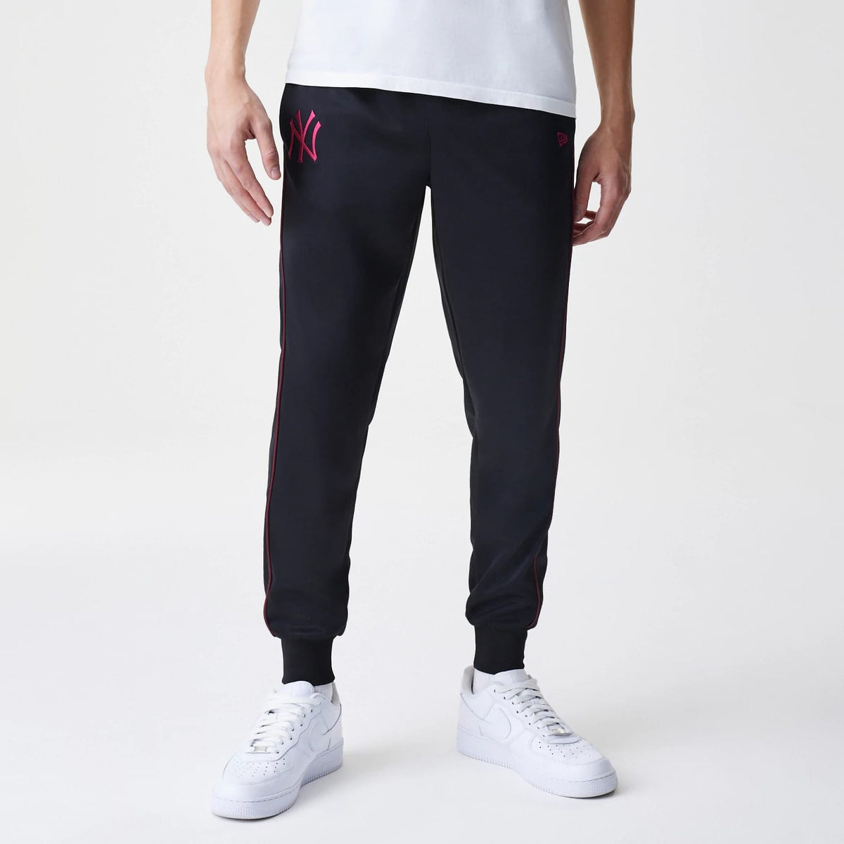 New York Yankees MLB Black Track Pants-klyvox