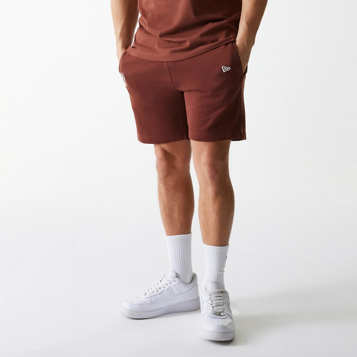 New York Yankees MLB Midi League Essential Brown Shorts-klyvox