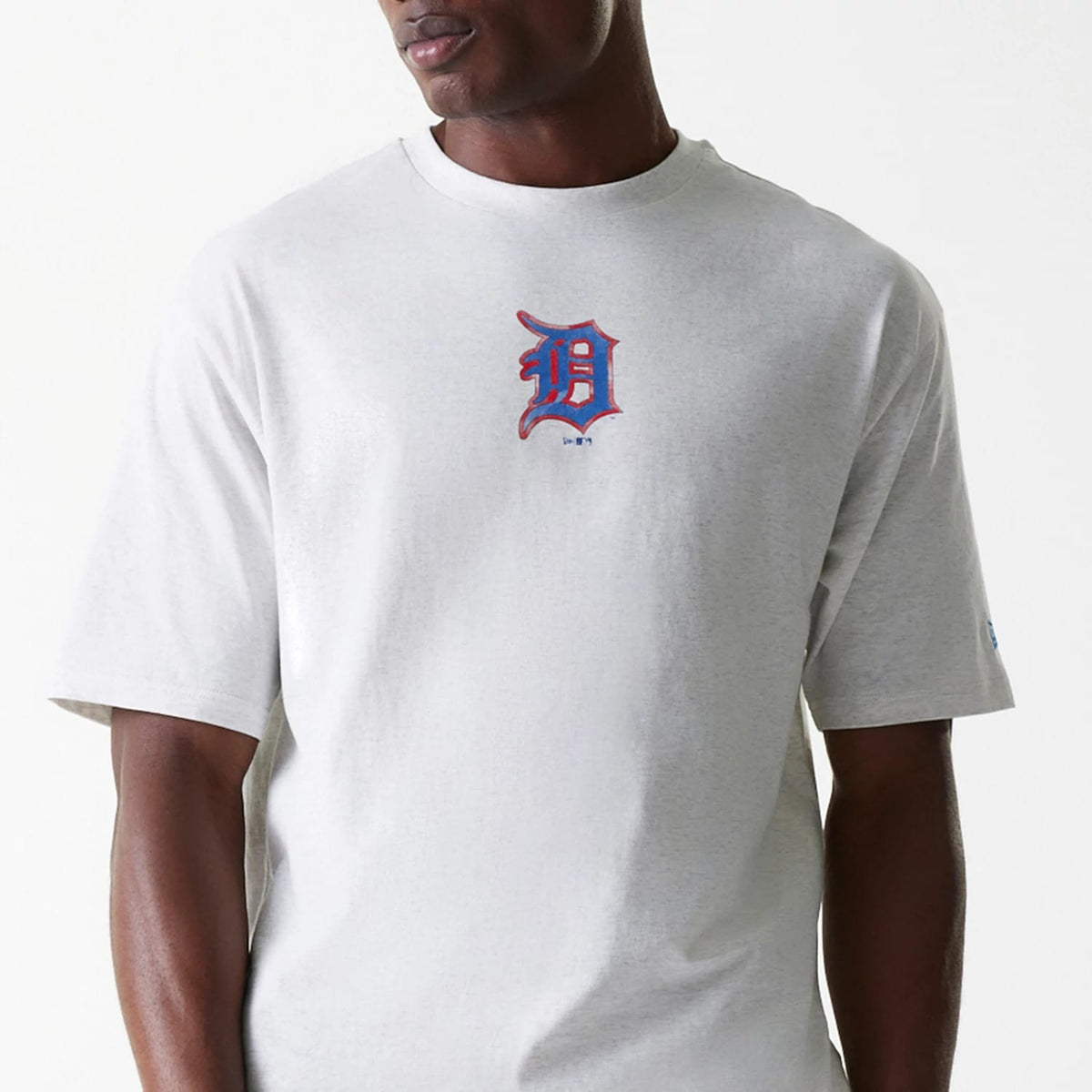 Detroit Tigers MLB World Series Pastel Grey Oversized T-Shirt-klyvox
