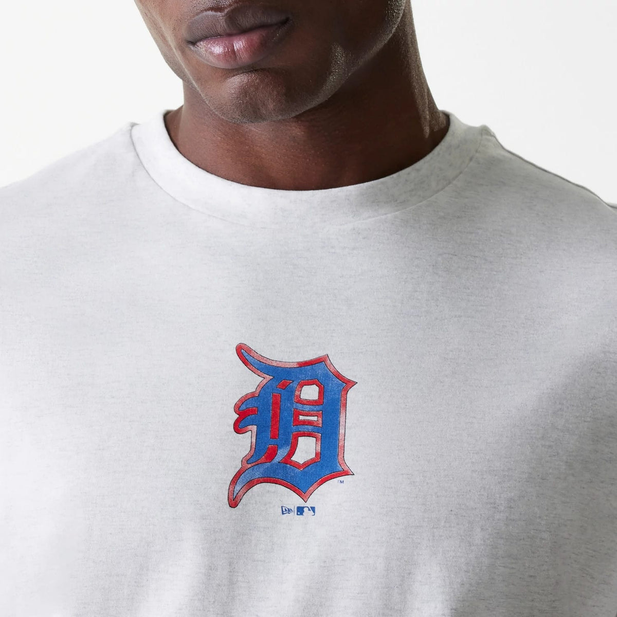 Detroit Tigers MLB World Series Pastel Grey Oversized T-Shirt-klyvox