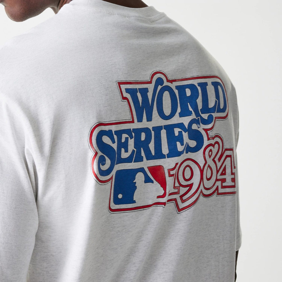 Detroit Tigers MLB World Series Pastel Grey Oversized T-Shirt-klyvox