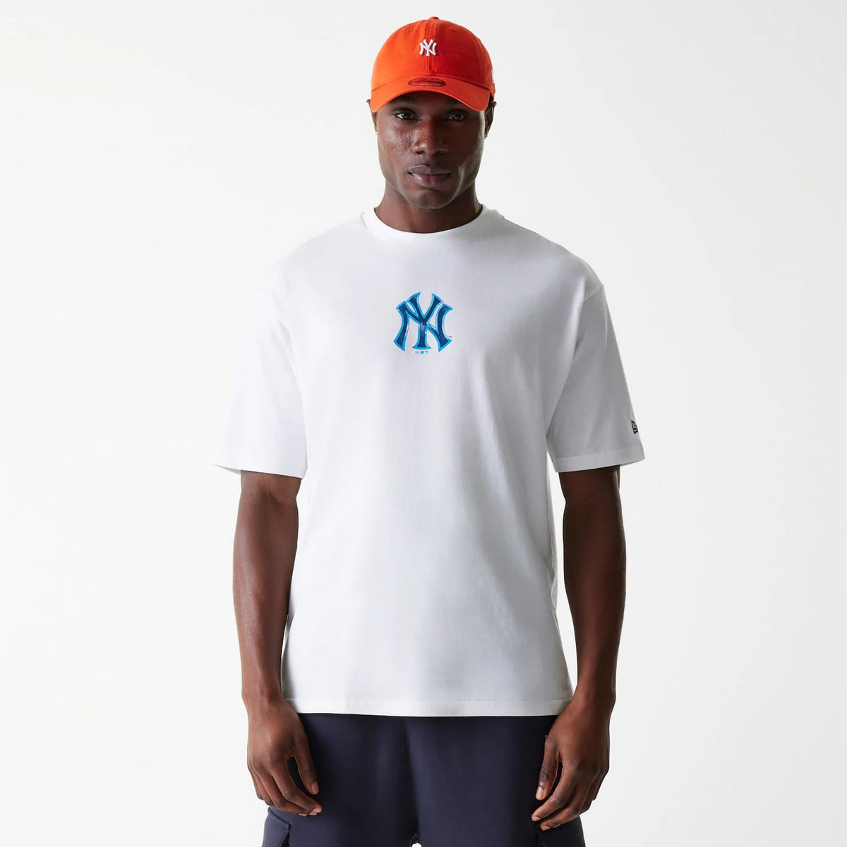 New York Yankees MLB World Series White Oversized T-Shirt-klyvox