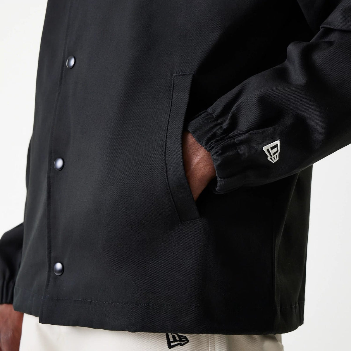 New York Yankees MLB Twill Black Coaches Jacket-klyvox