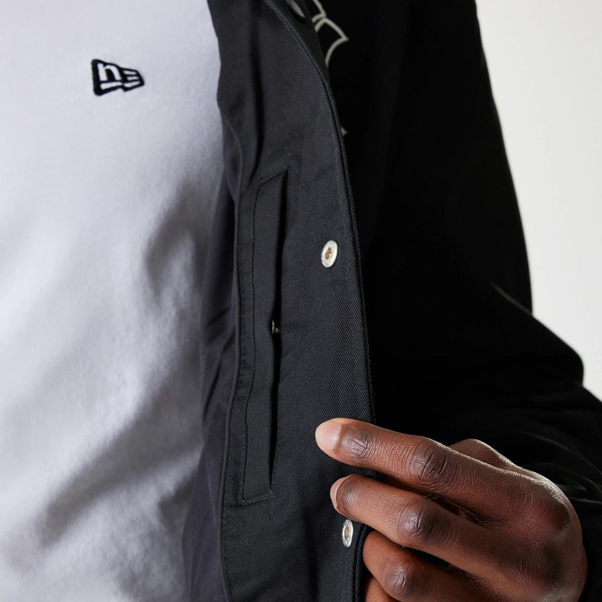 New York Yankees MLB Twill Black Coaches Jacket-klyvox