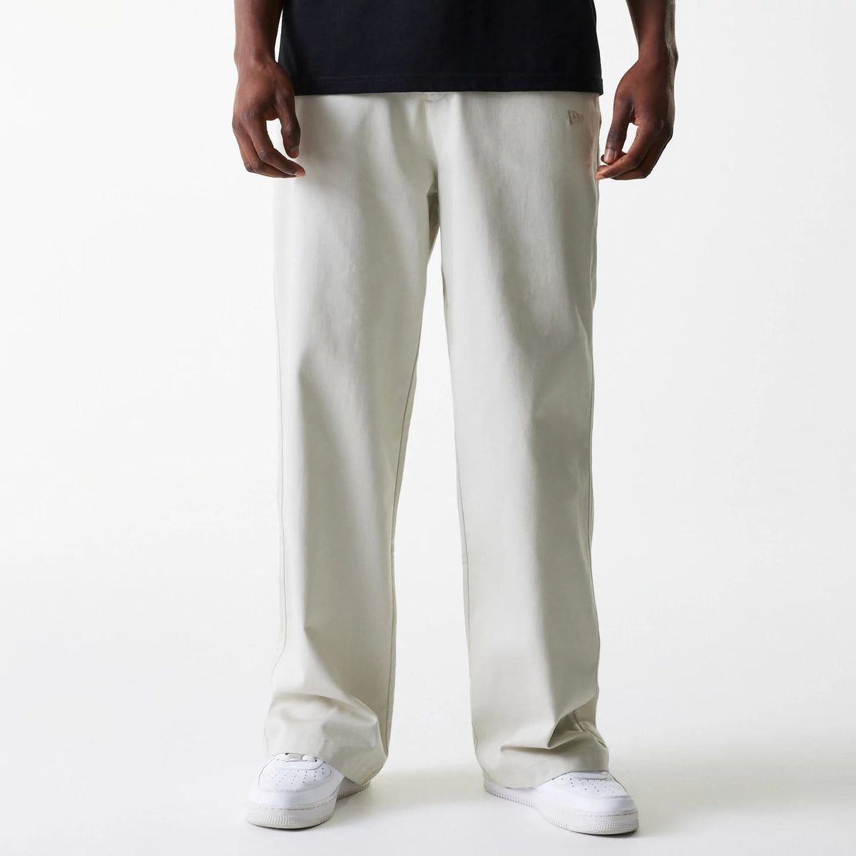 New York Yankees MLB Light Beige Chino Trousers-klyvox