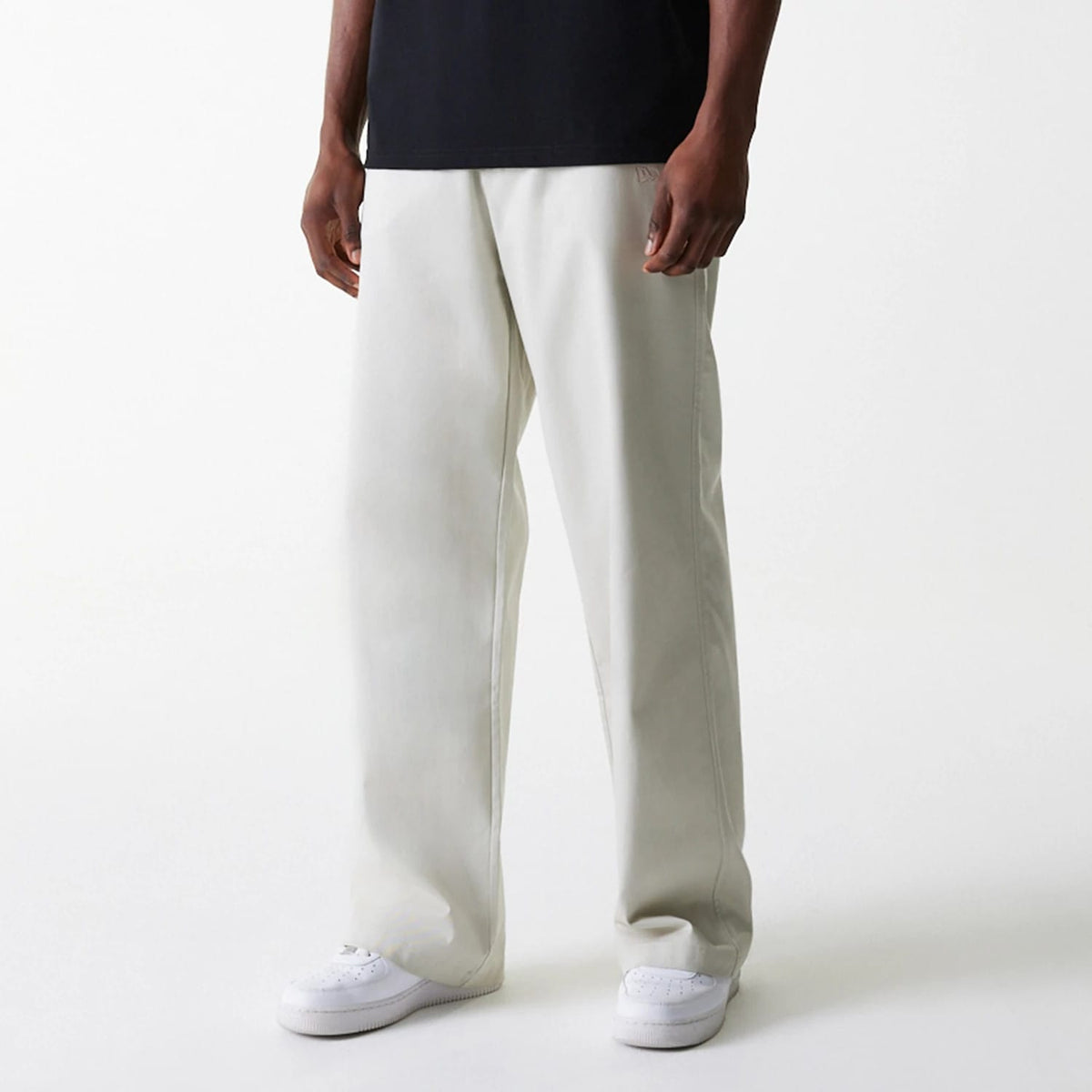 New York Yankees MLB Light Beige Chino Trousers-klyvox