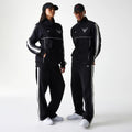 Chicago Bulls NBA Outline Black Track Jacket-klyvox